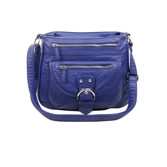Ampere Creations Handbags - The Lorie Crossbody in Blue